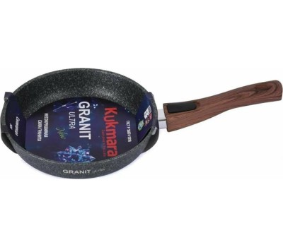 Сковорода KUKMARA сгг260а а/пр литая 26см Granit ultra blue
