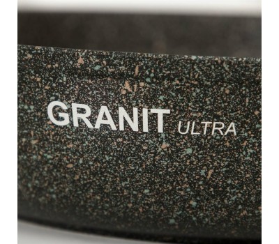 Сковорода KUKMARA сгг260а а/пр литая 26см Granit ultra blue