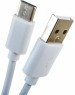 Кабель PERFEO (U4704) USB A вилка - Type-C вилка, 2.4A, белый, 1 м, Type-C ONE