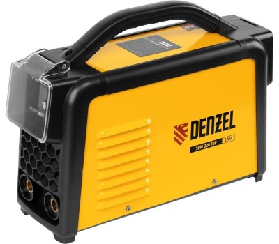 Аппарат инвертор DENZEL Аппарат инвертор. дуговой сварки SDM220 Top, 220 А, ПВ 60% кейс 94358