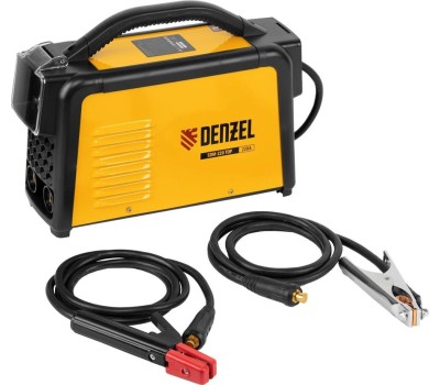 Аппарат инвертор DENZEL Аппарат инвертор. дуговой сварки SDM220 Top, 220 А, ПВ 60% кейс 94358