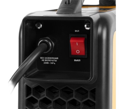 Аппарат инвертор DENZEL Аппарат инвертор. дуговой сварки SDM220 Top, 220 А, ПВ 60% кейс 94358