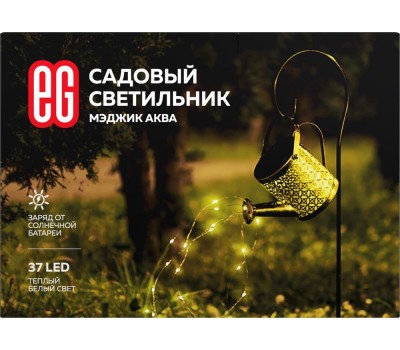 Садовый светильник ЕГ (751) САД 37LED Мэджик Аква 6 нитей черный