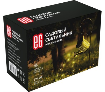 Садовый светильник ЕГ (751) САД 37LED Мэджик Аква 6 нитей черный