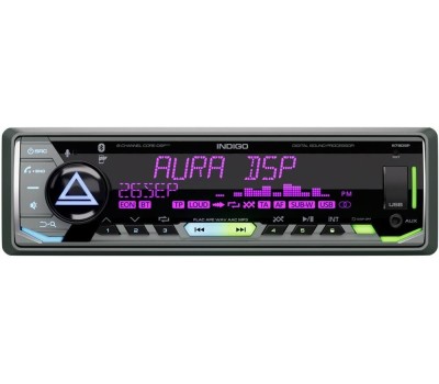 Автомагнитола AURA INDIGO-878DSP USB-ресивер