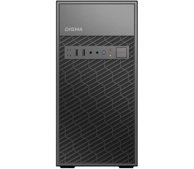 DIGMA Корпус DCC-MN303 черный без БП mATX 1x80mm 2x120mm 1xUSB2.0 1xUSB3.0 audio