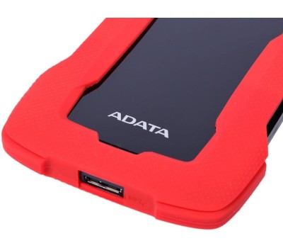 A-DATA Внешний диск HDD DashDrive Durable HD330, 1ТБ, красный [ahd330-1tu31-crd]