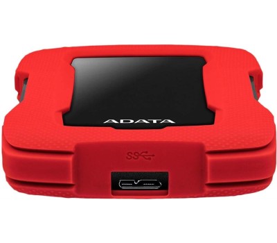 A-DATA Внешний диск HDD DashDrive Durable HD330, 1ТБ, красный [ahd330-1tu31-crd]