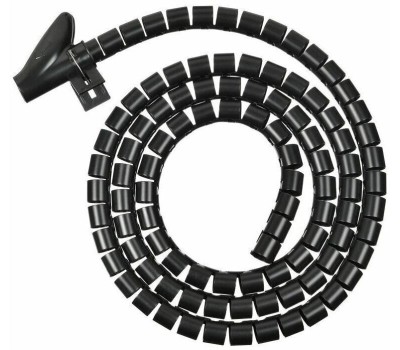 BURO Кабельный органайзер BHP CG155B Spiral Hose 15x1500mm Black