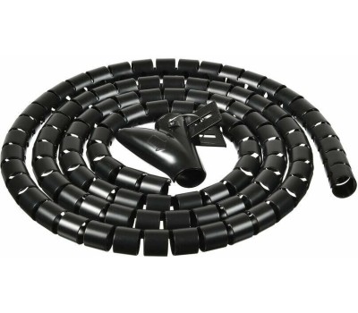 BURO Кабельный органайзер BHP CG155B Spiral Hose 15x1500mm Black