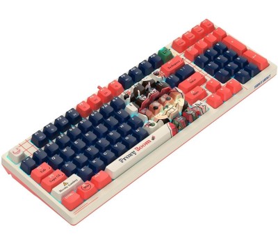 клавиатура A4TECH Клавиатура Bloody AT98 Proxy Boom, USB, бежевый + красный