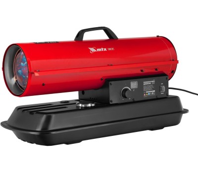 Тепловая пушка MTX Дизельная тепловая пушка DHB-20i, 20 кВт, 450 м3/ч, прямой нагрев, термостат 98905