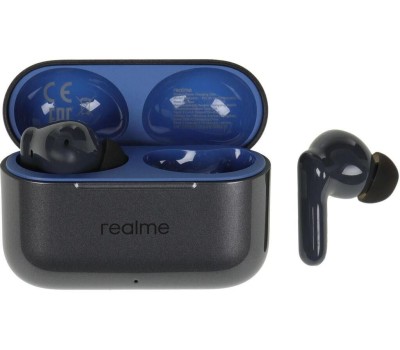 REALME Наушники Buds T200, Bluetooth, внутриканальные, серый [6941764462069]