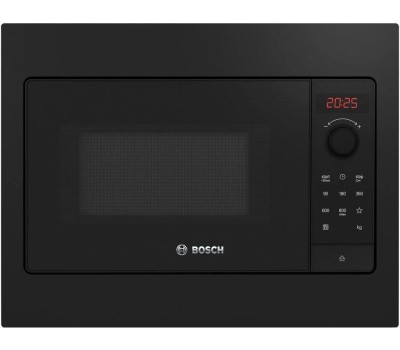 Микроволновая печь BOSCH Встраиваемая микроволновая печь Serie 2 BFL523MB4, 20л, 800Вт, черный