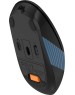 A4TECH Мышь беспроводная Fstyler FB10C, Bluetooth/Радио, оптическая, USB, 2000dpi, черный и синий [fb10c ash blue]