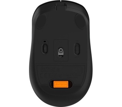 A4TECH Мышь беспроводная Fstyler FB10C, Bluetooth/Радио, оптическая, USB, 2000dpi, черный и синий [fb10c ash blue]