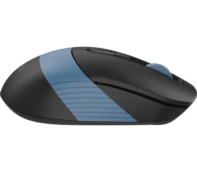 A4TECH Мышь беспроводная Fstyler FB10C, Bluetooth/Радио, оптическая, USB, 2000dpi, черный и синий [fb10c ash blue]