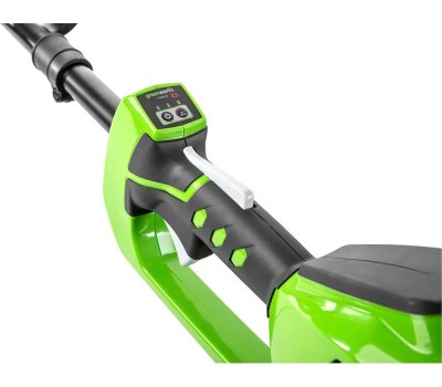 Триммер электрический GREENWORKS Триммер электрический GD40BC, аккумуляторный, 40В, без АКБ, без ЗУ [1301507]