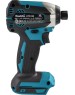 MAKITA Шуруповерт DTD153ZJ аккум. патрон:шестигр.1/4