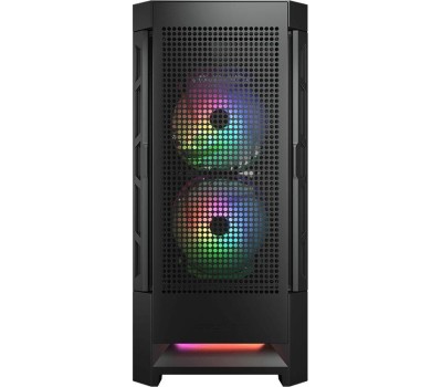Cougar Airface Pro RGB Black 4x120MM ARGB FAN, ARGB FAN HUB, БЕЗ БП, ЧЕРНЫЙ, E-ATX