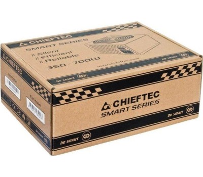 Chieftec 650W RTL [GPS-650A8] {ATX-12V V.2.3 PSU with 12 cm fan, Active PFC, fficiency >80% with power cord 230V only}