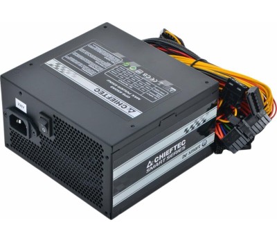 Chieftec 650W RTL [GPS-650A8] {ATX-12V V.2.3 PSU with 12 cm fan, Active PFC, fficiency >80% with power cord 230V only}