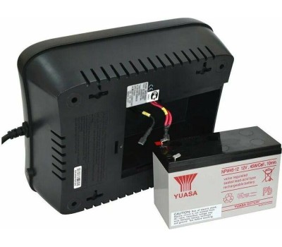 PowerCom Spider SPD-550U LCD ИБП {Line-Interactive, 550VA / 330W, 8xEURO: 4 с резервным питанием, 4 с фильтрацией, USB} (1138685)