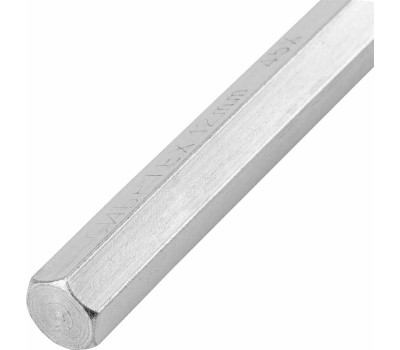 Ключ имбусовый СИБРТЕХ Ключ имбусовый HEX, 12 мм, 45x, закаленный, никель 12344