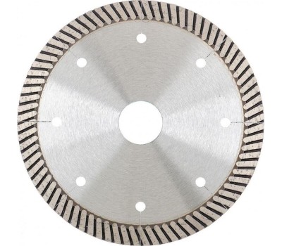 Диск алмазный GROSS Диск алмазный, 125 х 22.2 мм, турбо с лазерной перфорацией, сухая резка 73029