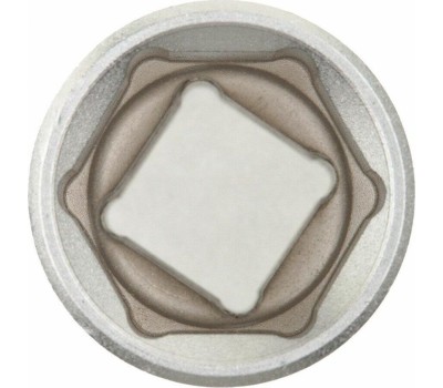 Головка торцевая MATRIX Головка торцевая, 24 мм, шестигранная, CrV, под квадрат 1/2, хромированная 13124