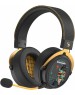 A4TECH Гарнитура игровая Bloody MR595 Proxy Boom, для компьютера и игровых консолей, мониторные, Bluetooth/радио, бежевый / черный
