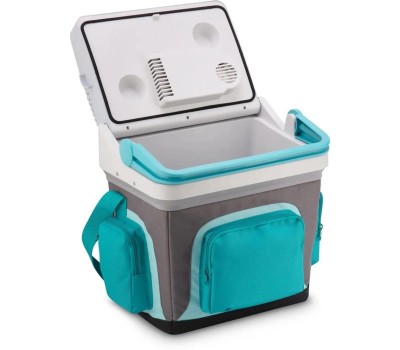 Автомобильный холодильник COOLFORT Автохолодильник CF-0525, 25л, серый и зеленый