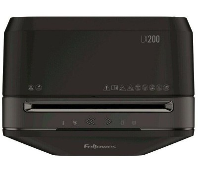 шредеры FELLOWES Уничтожитель бумаг PowerShred LX200, P-4, 4х12 мм, 12 лист. одновременно, 22л [fs-55022]