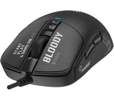 A4TECH Мышь проводная Bloody W72 Ultra, игровая, оптическая, 20000dpi, черный