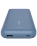 BELKIN Внешний аккумулятор BoostСharge Power Bank 20000mAh USB-A&USB-C 30W со встроенным кабелем USB-C. Цвет: синий