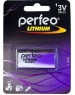 Элементы питания PERFEO CR123/1BL LITHIUM