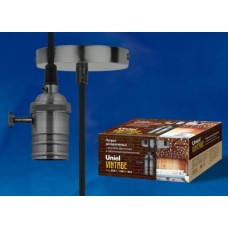 АКСЕССУАРЫ ДЛЯ СВЕТИЛЬНИКОВ UNIEL (UL-00004501) DLC-V-S24K/E27 TS/1M/BL PEARL BLACK