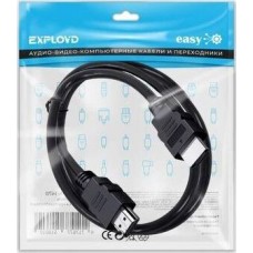 Кабель EXPLOYD EX-K-1478 HDMI-HDMI/V1.4 5м чёрный