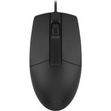 A4TECH OP-330, оптическая, проводная, USB, черный [op-330 (black)]