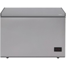 Морозильник БИРЮСА M240KDN 190л (ларь, глухая крышка) металлик