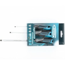 Набор отверток GROSS Набор отверток SL, 3 шт, S2, трехкомпонентная рукоятка