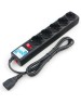 POWERCUBE SPG5-В1 0.5м (5 розеток) черный (коробка)
