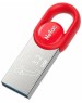 NETAC Флешка USB UM2 32ГБ, USB3.2, серебристый и красный [nt03um2n-032g-32re]