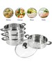 мантоварка POMIDORO POMI D'ORO P630102 Vapore Мантоварка-пароварка, 26см
