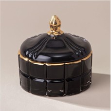 Шкатулка LEFARD 196-101 LOVELY BLACK 10,5Х10,5Х10см