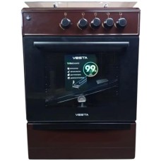 Газовая плита VESTA Bergamo VGG 10-G ГК дух с VD коричневый