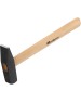 Молоток СИБРТЕХ Молоток слесарный 800 г, квадратный боек, деревянная рукоятка 10220