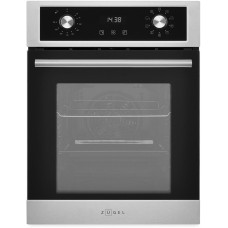 ZUGEL Духовой шкаф электрический ZOE452X, 50л, дверца с 3 стеклами, нержавеющая сталь