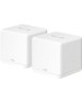 MERCUSYS Бесшовный Mesh роутер Halo H60X(2-pack), Wi-Fi 6, AX1500, 2.4/5ГГц, 2 LAN, 3 WAN/LAN, белый, 2 шт. в комплекте