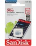Карта памяти SANDISK Карта памяти microSDXC UHS-I U1 Ultra 512 ГБ, 100 МБ/с, Class 10, SDSQUNR-512G-GN3MN, 1 шт., без адаптера